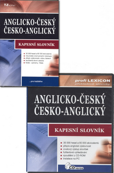 Kniha: Anglicko-český/česko-anglický kapesní slovník + CD-ROM - autor neuvedený