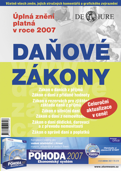 Kniha: Daňové zákony 2007 - k 1.1.2007