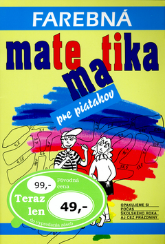 Kniha: Farebná Matematika pre piatakov - autor neuvedený