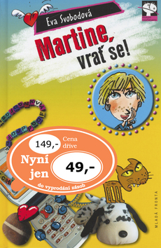 Kniha: Martine, vrať se - Eva Svobodová