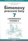 Kniha: Šimonovy pracovní listy 7 - Logopedické cvičení II. - Věra Charvátová-Kopicová, Věra Charvátová, Šárka Boháčová