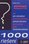 Kniha: 1000 riešení 3/2007 - postupy účtovania v podvojnom účtovníctve