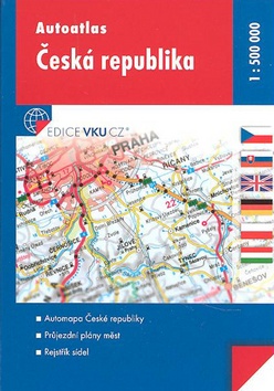 Kniha: Autoatlas Česká republika 1:500 000