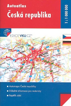 Knižná mapa: Autoatlas Česká Republika 1:1 000 000