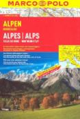 Knižná mapa: Alpen Alpes/Alps 1:300 000