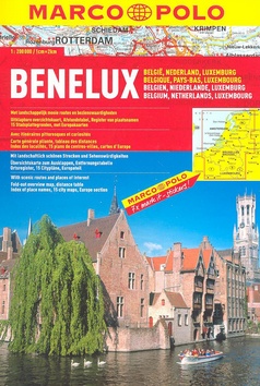Knižná mapa: Benelux 1:300 000