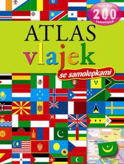 Kniha: Atlas vlajek se samolepkami - Více než 200 samolepek - Luule Viilma