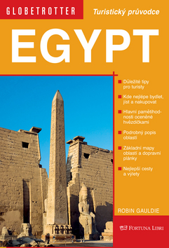 Kniha: Egypt - Turistický průvodce, rozkládací mapa přiložena - Robin Gauldie