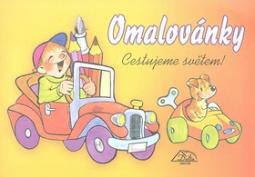 Kniha: Cestujeme světem! - omalovánky - Luděk Schneider