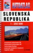 Knižná mapa: Slovenská republika 1 : 250 000 - Autoatlas - autor neuvedený