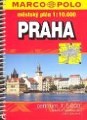 Knižná mapa: Praha městský plán 1:10 000