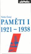 Kniha: Paměti I   1921 - 1938 - Václav Černý