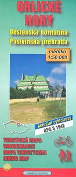 Skladaná mapa: Orlické hory - Deštenská hornatina 1:50.000