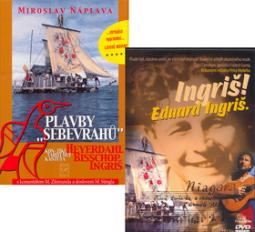 Kniha: Plavby sebevrahů + DVD - DVD dokument P. Horkého o E. Ingrišovi - Miroslav Náplava