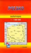 Skladaná mapa: Poľsko automapa 1:1 000 000 - autor neuvedený