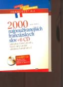 Kniha: 2000 najpoužívanejších francúzskych slov + 6CD - Základná slovná zásoba - Jan Seidl