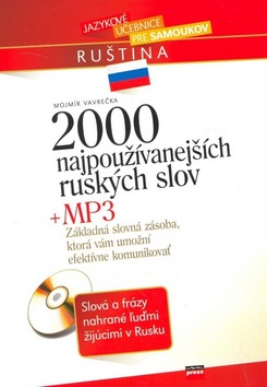 Kniha: 2000 najpoužívanejších ruských slov + MP3 - Mojmír Vavrečka