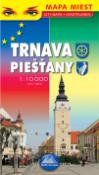 Skladaná mapa: Trnava Piešťany - 1 : 10 000 mapa miest city maps stadtplanen