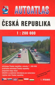 Knižná mapa: Autoatlas Česká republika - 1:200 000