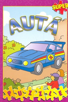Kniha: Autá - Puzzle - Gabriela Dittelová