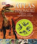 Kniha: Atlas dinosaurů Úžasná cesta zaniklým světem + Interaktivní dinosauří CD-ROM - John Malam, John Woodward