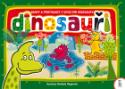 Kniha: Dinosauři - Barvy a proptiklady s veselými dinosaury - Vendula Hegerová