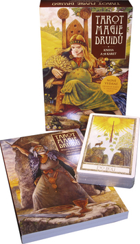 Kniha: Tarot Magie Druidů - Kniha + 78 karet - Stephanie Carr-Gomm, Will Worthington, Philip Carr-Gomm