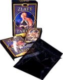 Kniha: Zlatý Tarot - kniha + 78 karet a tarotový váček - Barbara Moore, Ciro Marchetti