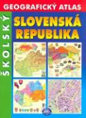 Knižná mapa: Slovenská republika - Školský geografický atlas - Róbert Čeman