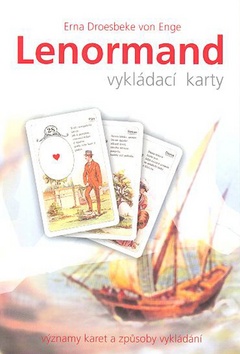 Kniha: Lenormand vykládací karty - Význam karet a způsob vykládání kniha+36 karet - Erna D. von Enge