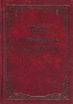 Kniha: Tisíc myšlienok na každý deň - Valér Vendrinský