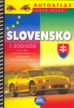 Kniha: Slovensko 1 : 200 000 - Autoatlas Road atlas