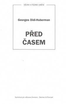 Kniha: Před časem - Georges Didi-Huberman