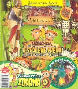 Kniha: Legenda o spálené prérii + CD ROM - Indiáni Severní Ameriky - neuvedené