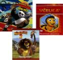 Kniha: Balíček 3ks Pan Včelka + Madagaskar 2 + Kung Fu Panda
