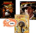 Kniha: Balíček 3ks Madagaskar 2 + Indiana Jones + Kung Fu Panda