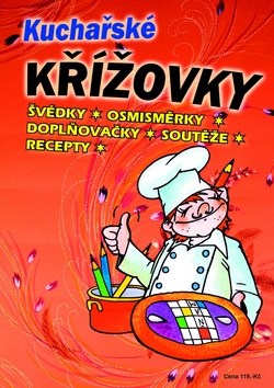 Kniha: Kuchařské křížovky - Švédky,osmisměrky, doplňovačky, recepty