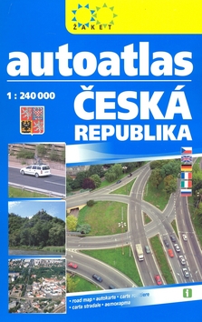 Knižná mapa: Autoatlas Česká republika - 1:240 000