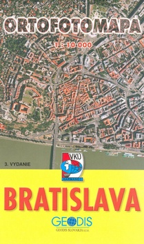 Skladaná mapa: Bratislava - ortofotomapa 1 : 10 000 - Kolektív