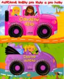 Kniha: Autíčkové knížky pro kluky a pro holky - Odvážný džíp Čiperné autíčko