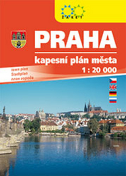 Skladaná mapa: Praha kapesní plán - 1:20.000 A6