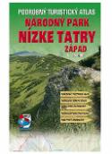 Knižná mapa: Národný park Nízke Tatry Západ - Podrobný turistický atlas 1 : 25 000