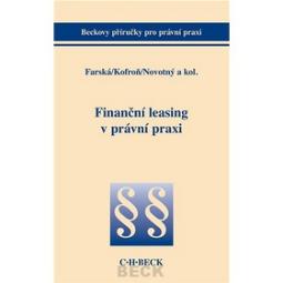 Kniha: Finanční leasing v právní praxi - neuvedené