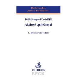 Kniha: Akciové společnosti 6., přepracovavné vydání - Jan Dědič, neuvedené