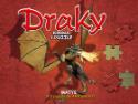 Kniha: Draky - Kniha s puzzle - André