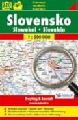 Skladaná mapa: Slovensko Slowakei Slovakia 1:500 000 - automapa