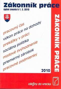 Kniha: Zákonník práce 2010