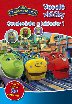 Kniha: Chuggington Veselé vláčky - Velká kniha samolepek