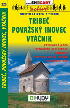 Skladaná mapa: Tribeč, Považský Inovec, Vtáčnik - 225