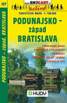 Skladaná mapa: Podunajsko-západ, Bratislava - 227